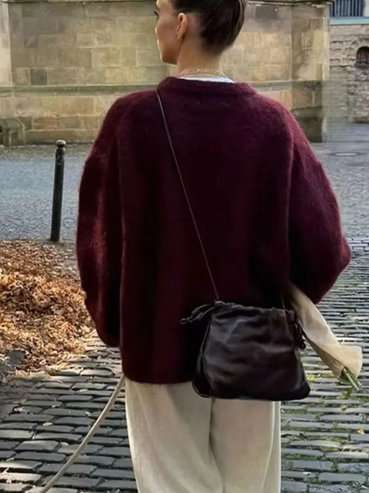 Shiela Pullover bordeaux
