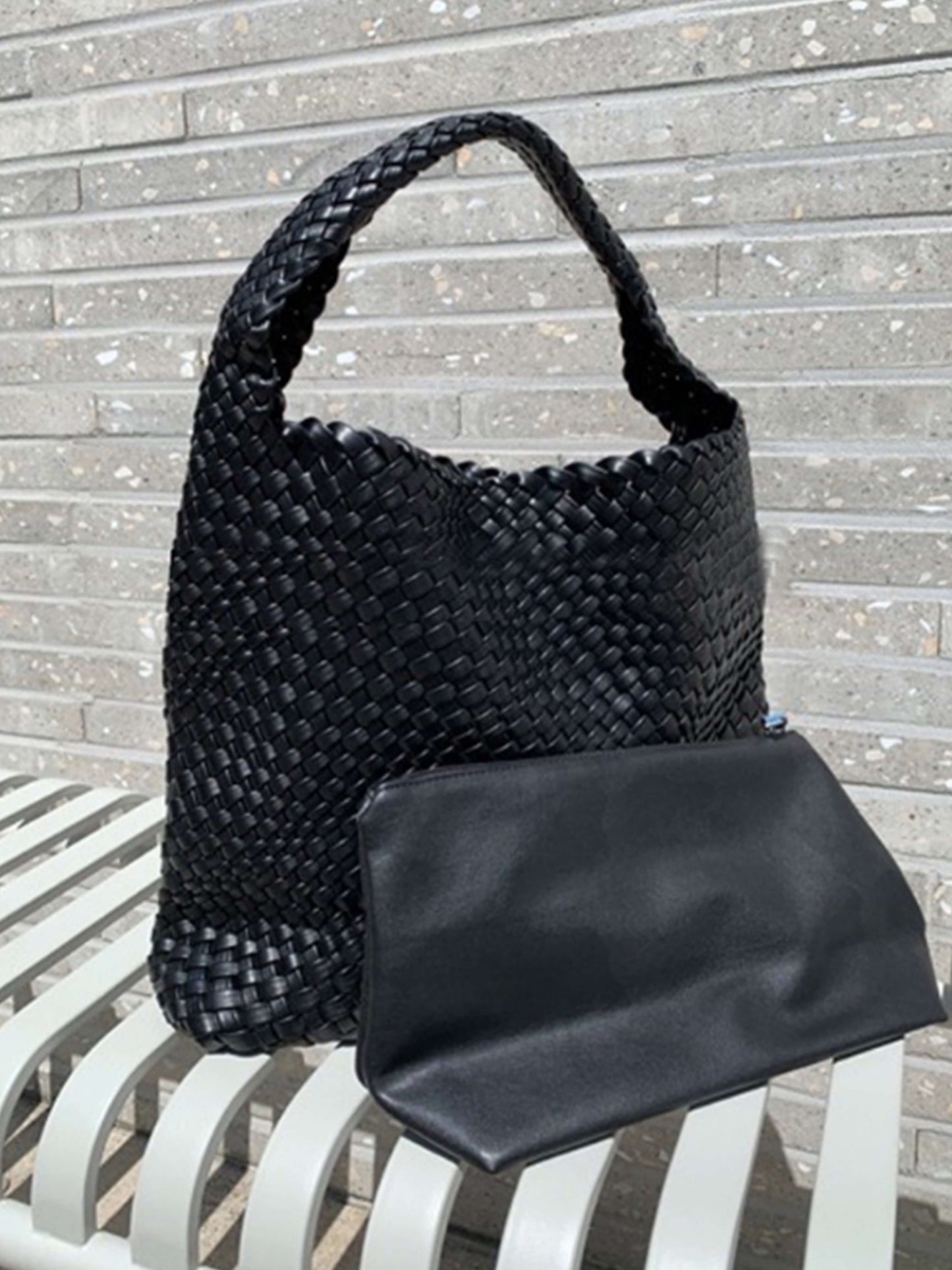 Borsa Shopper Intrecciata Cara XL