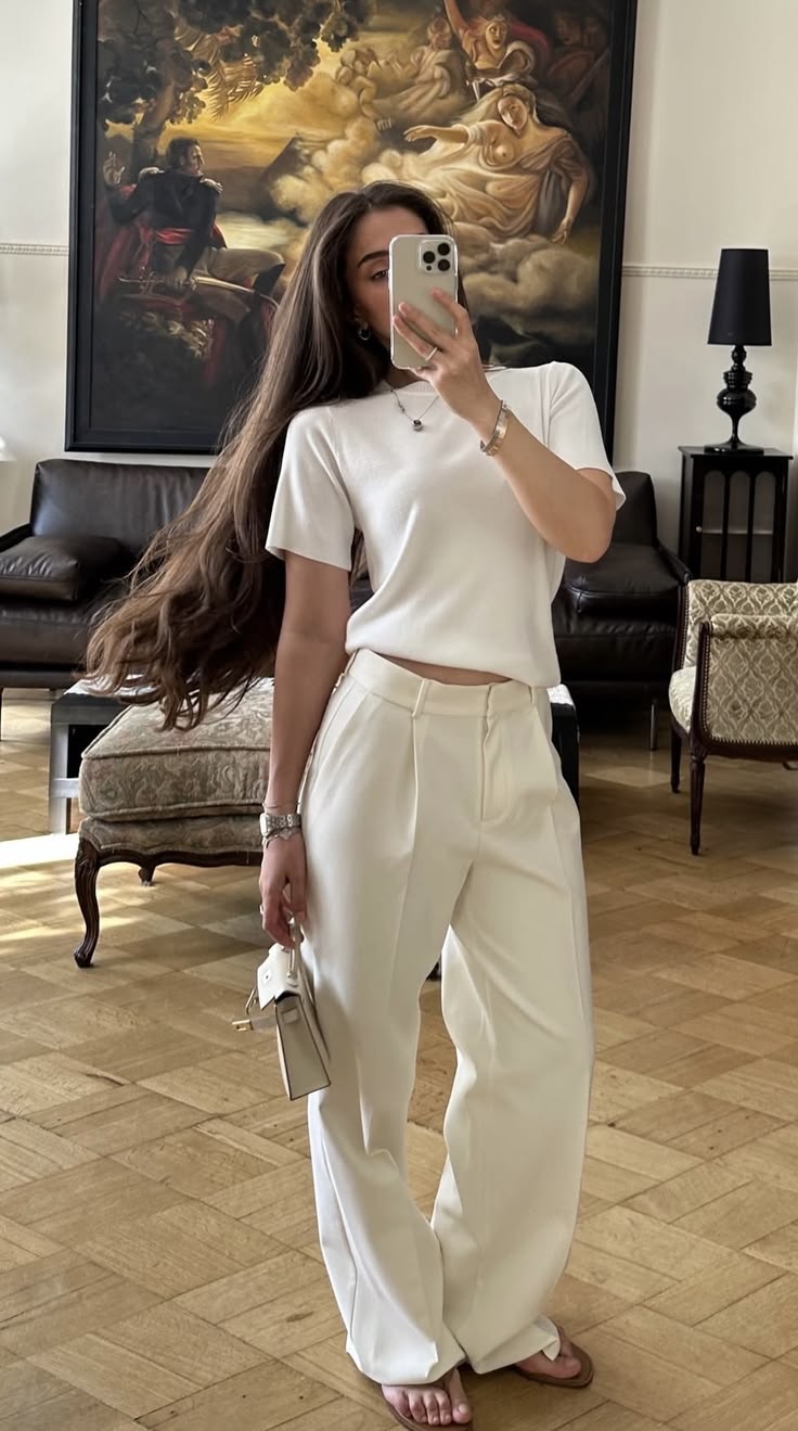 Pantaloni a gamba larga Annabelle