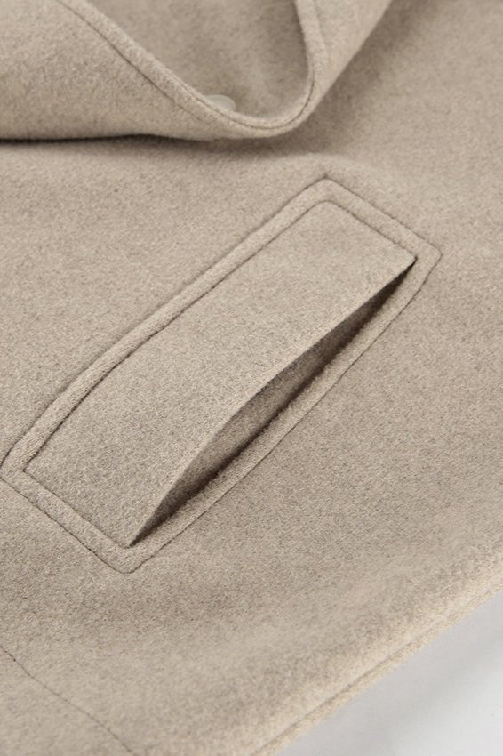 SEAME - Anastasia Double Breasted Coat Beige S