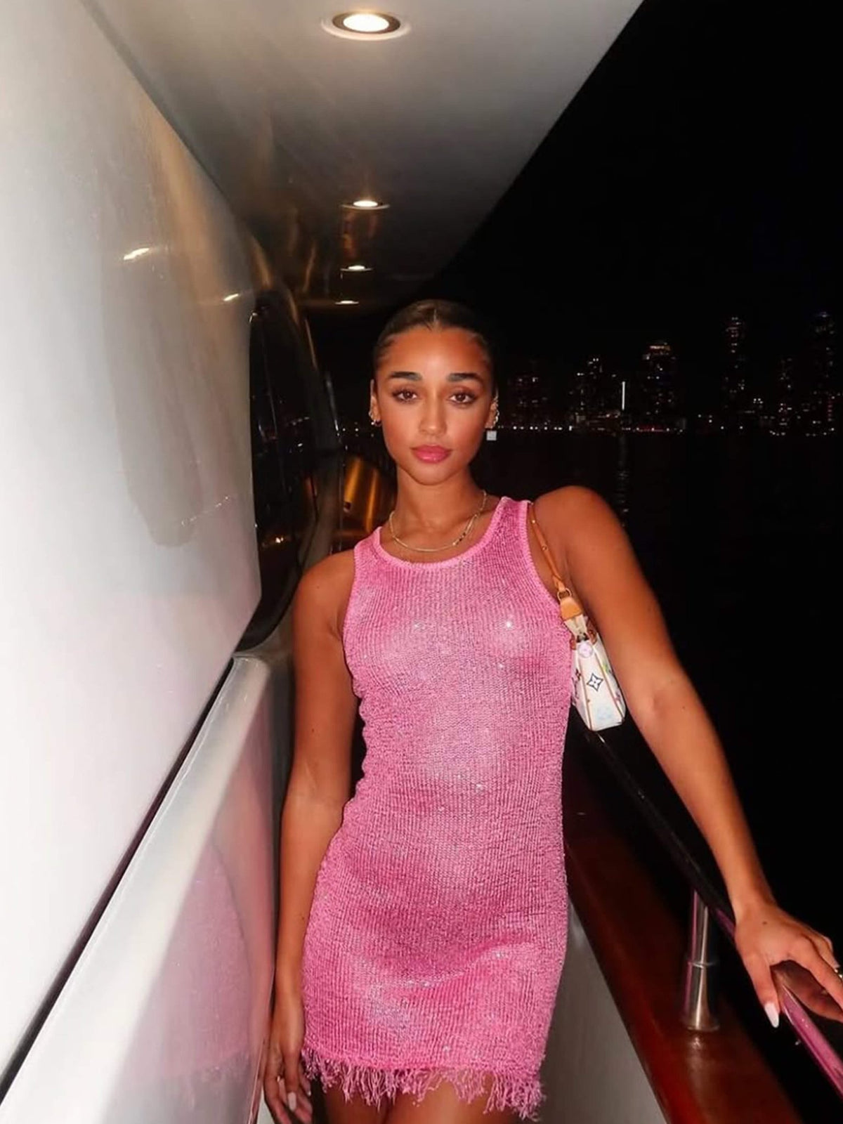 Seame - Astrid Mini Dress Pink S