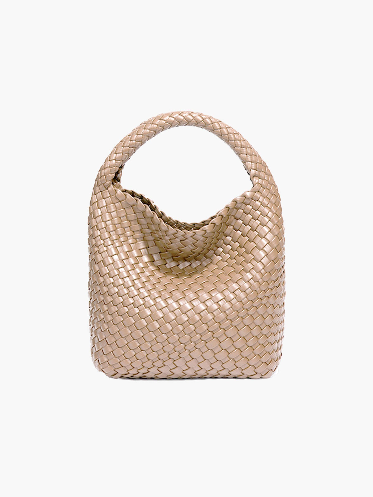 Seame - Cara Woven Bag Small Beige Small