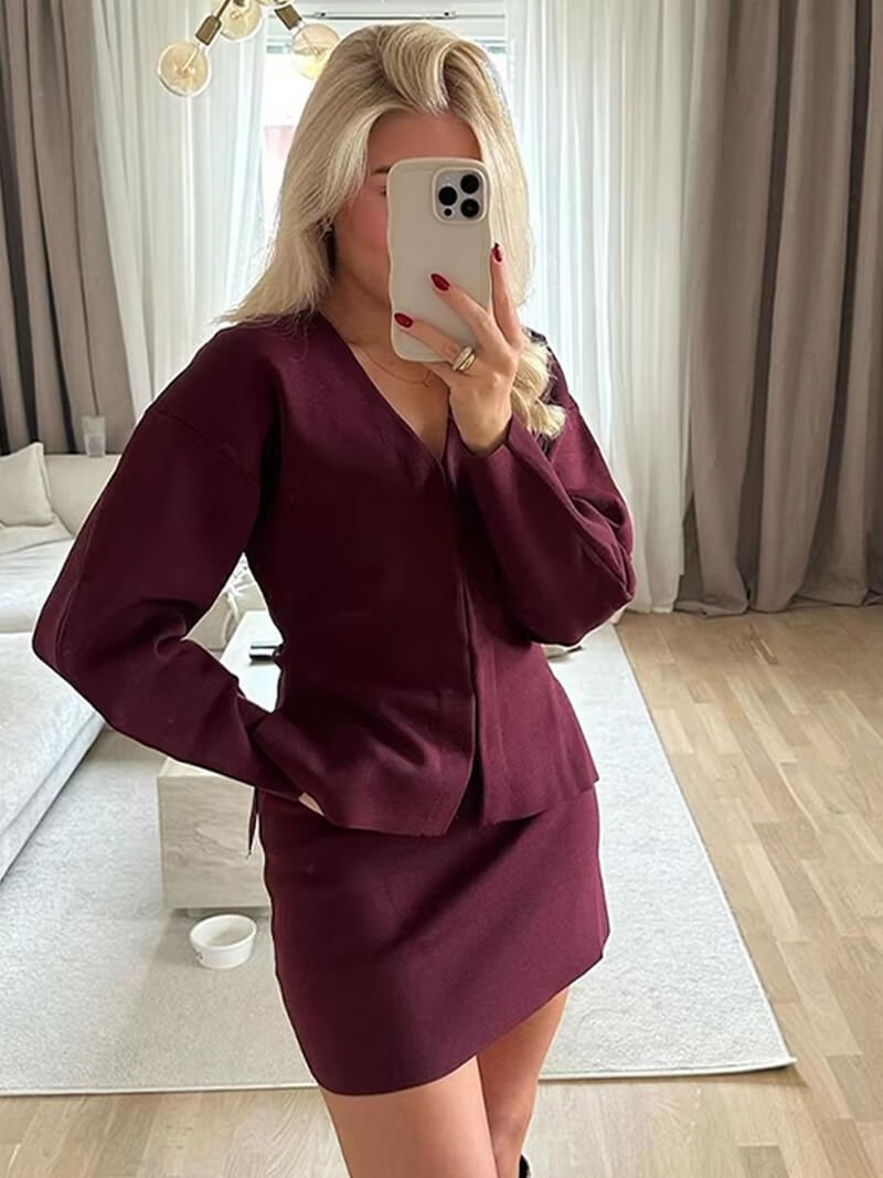 Seame - Cathy Knit Set S