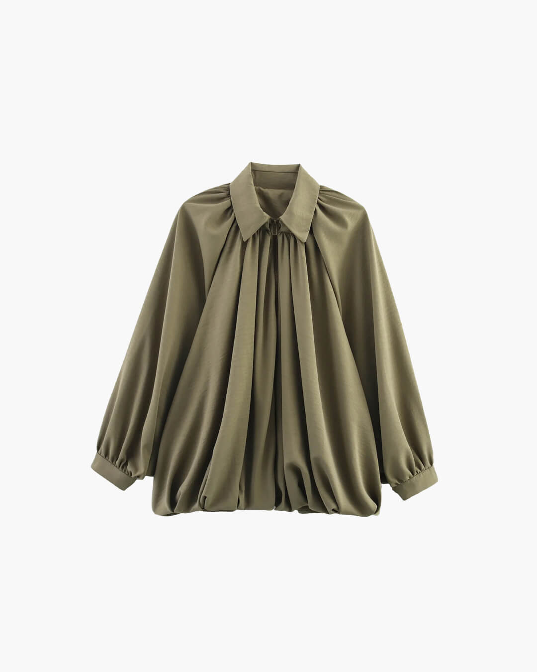 SEAME - Luciana Lightweight Jacket Khaki L