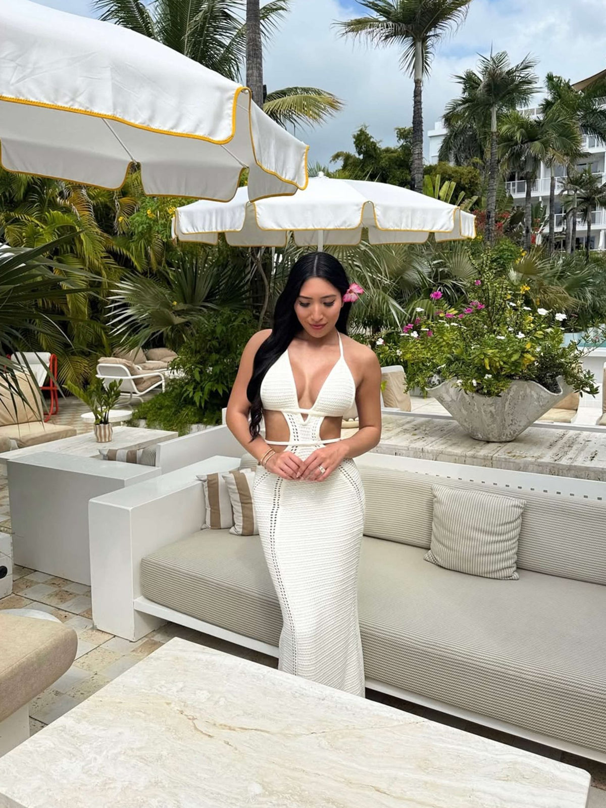 Seame - Olea Maxi Dress Yellow S