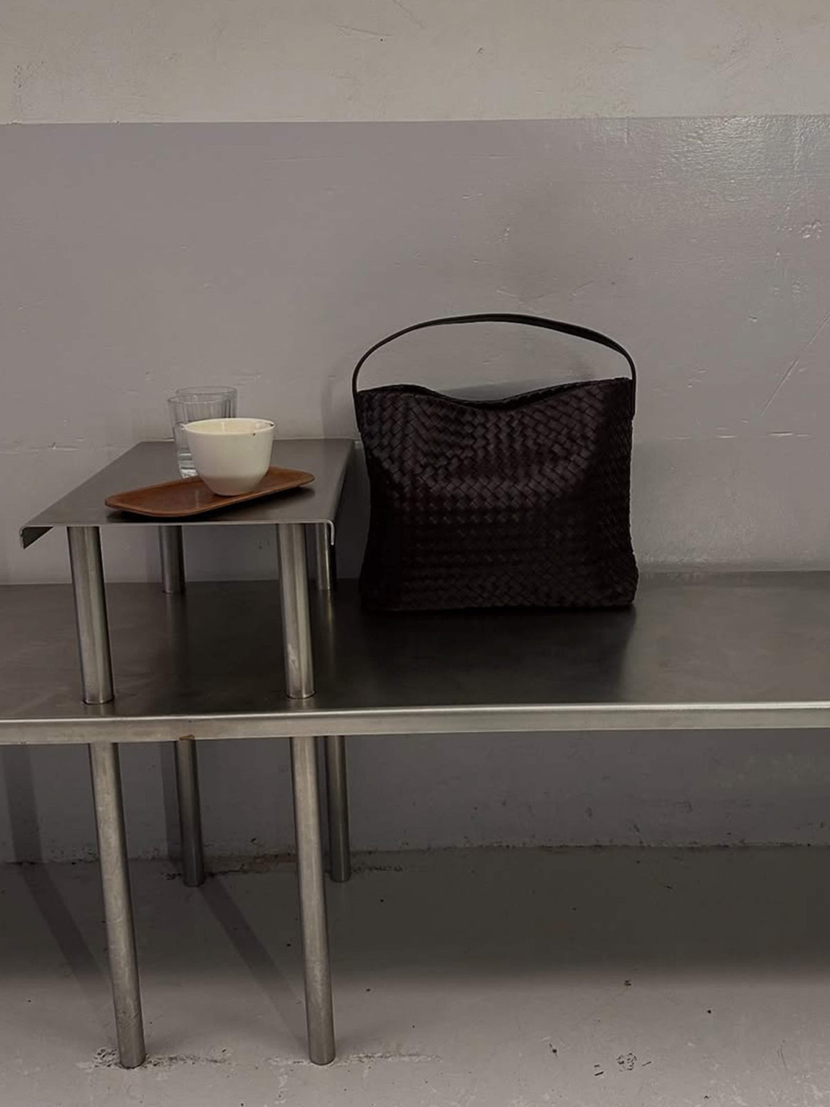 Seame - Sylvia Woven Tote Bag Brown Regular