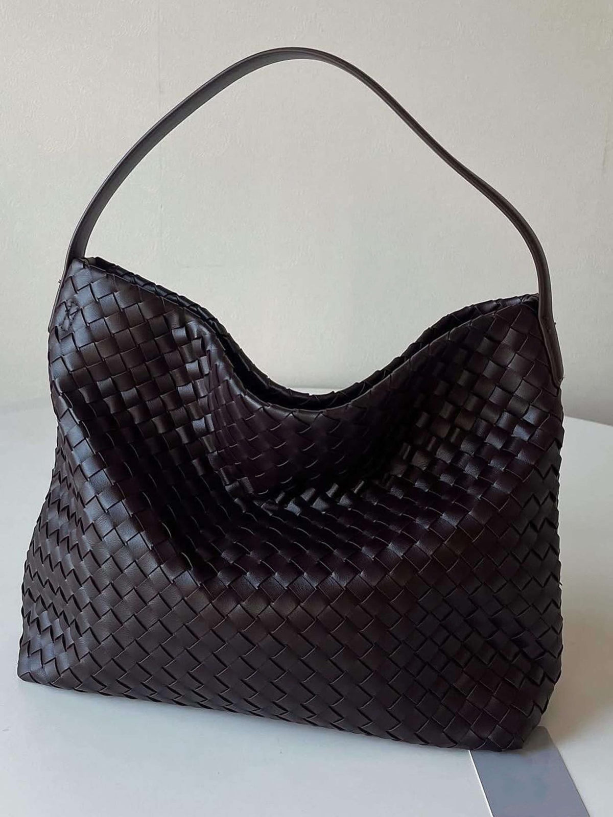 Seame - Sylvia Woven Tote Bag Brown Regular