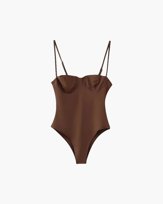 Riley Satin Camisole Bodysuit