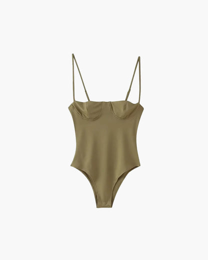 Riley Satin Camisole Bodysuit