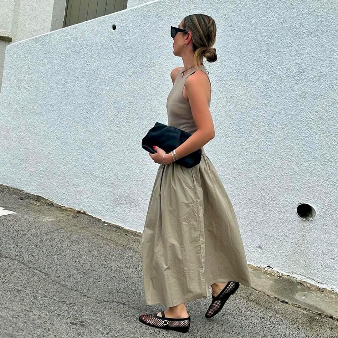 Ballerine Margaux in rete