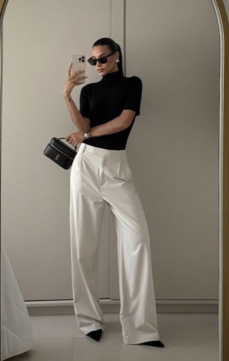 Pantaloni a gamba larga Annabelle