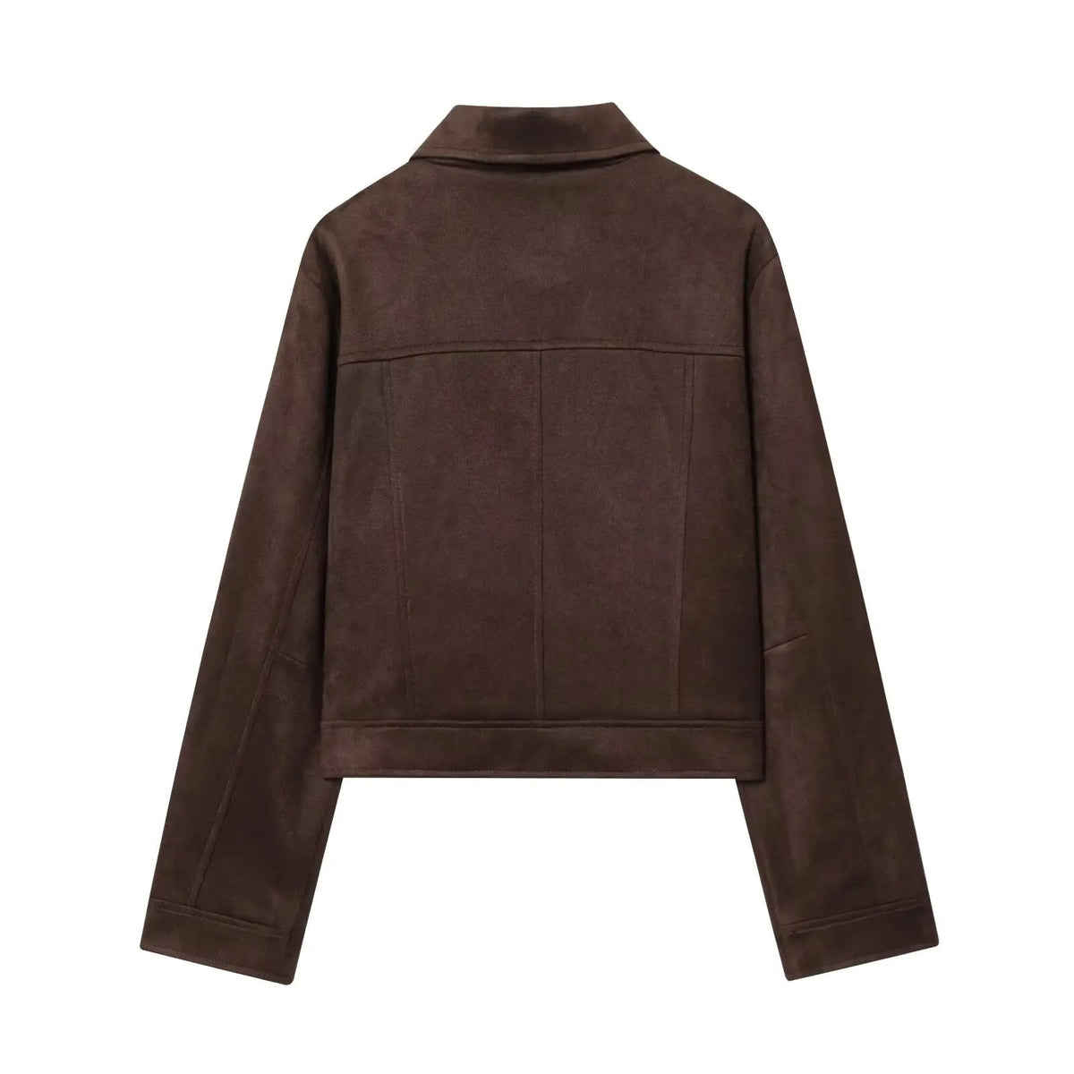 SEAME - Adeline Slim Short Jacket Brown S
