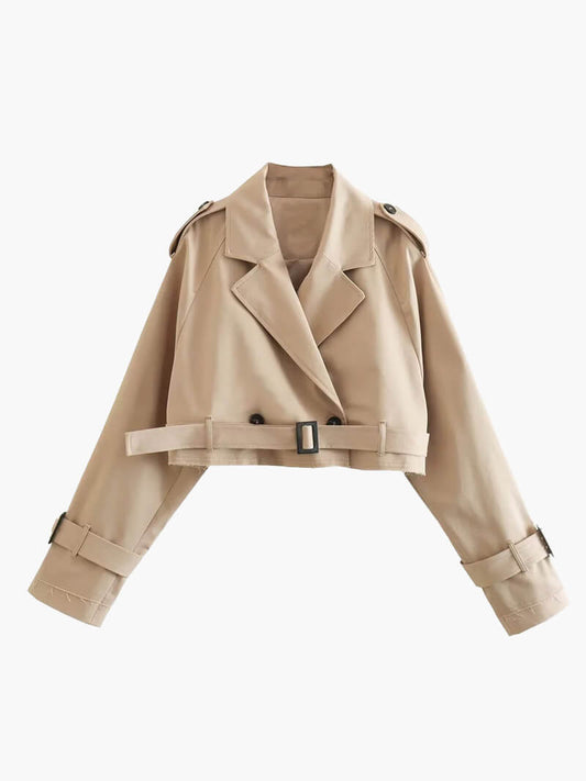 Seame - Blair Cropped Trenchcoat S