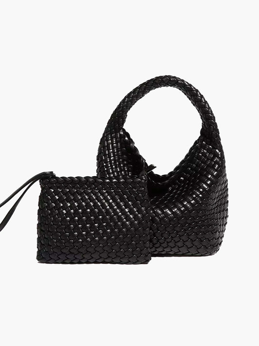 Seame - Cara Woven Bag Small Black Small