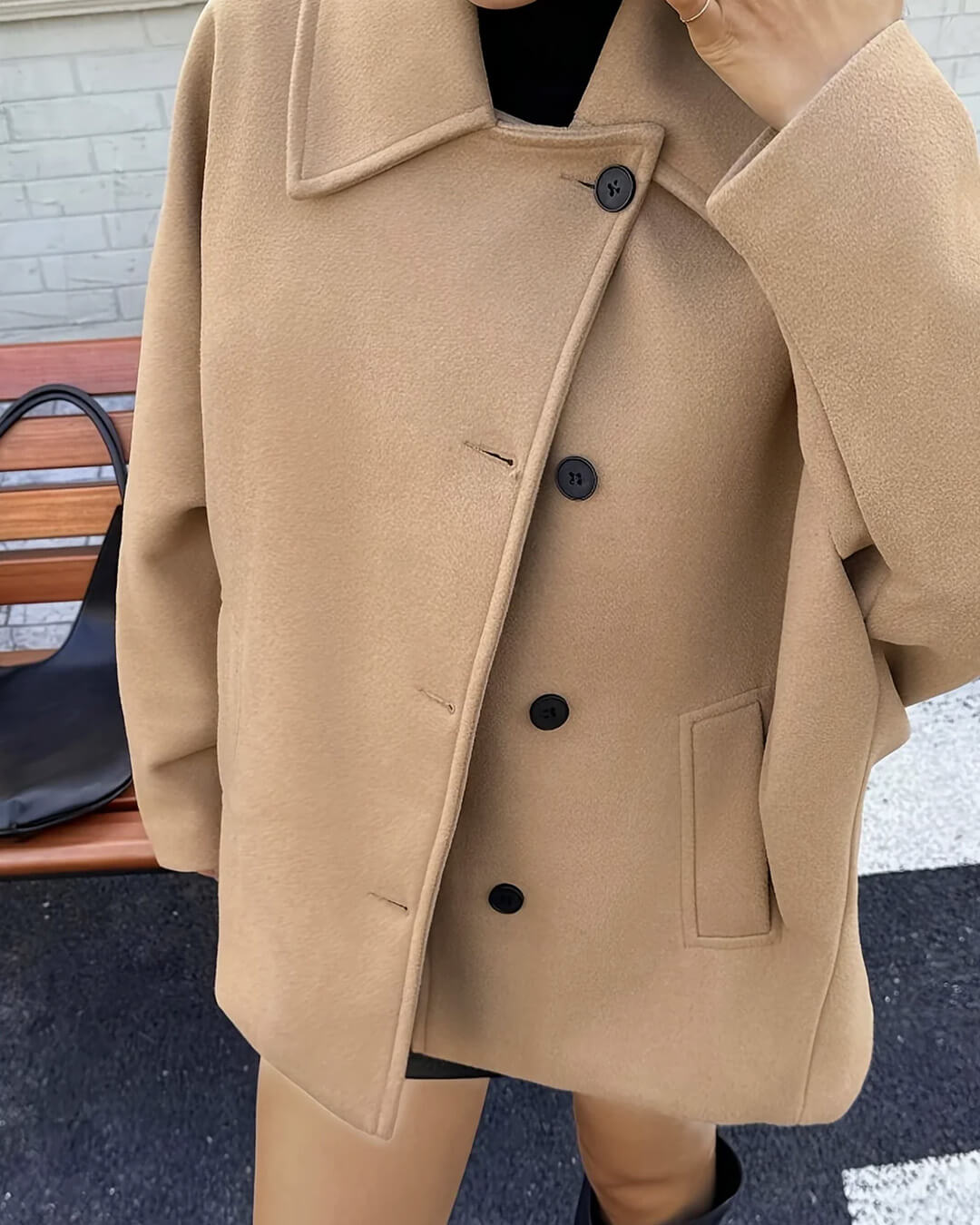 Trench Coat con Colletto Cece