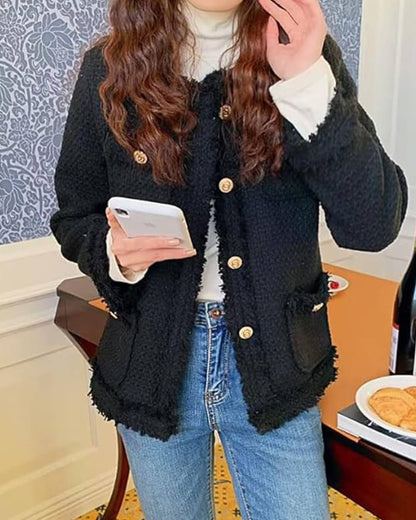 SEAME - Helena Vintage Jacket Black S