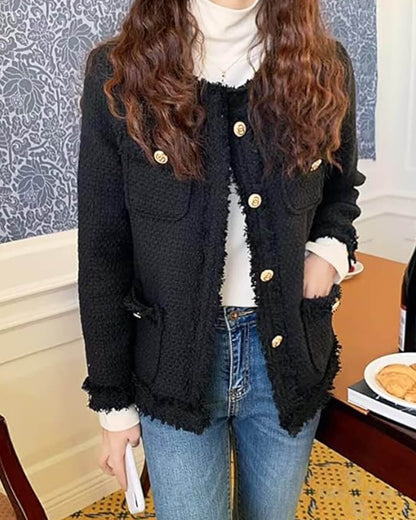SEAME - Helena Vintage Jacket Black XS