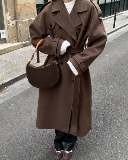 SEAME - Susan Autumn Winter Coat Brown M